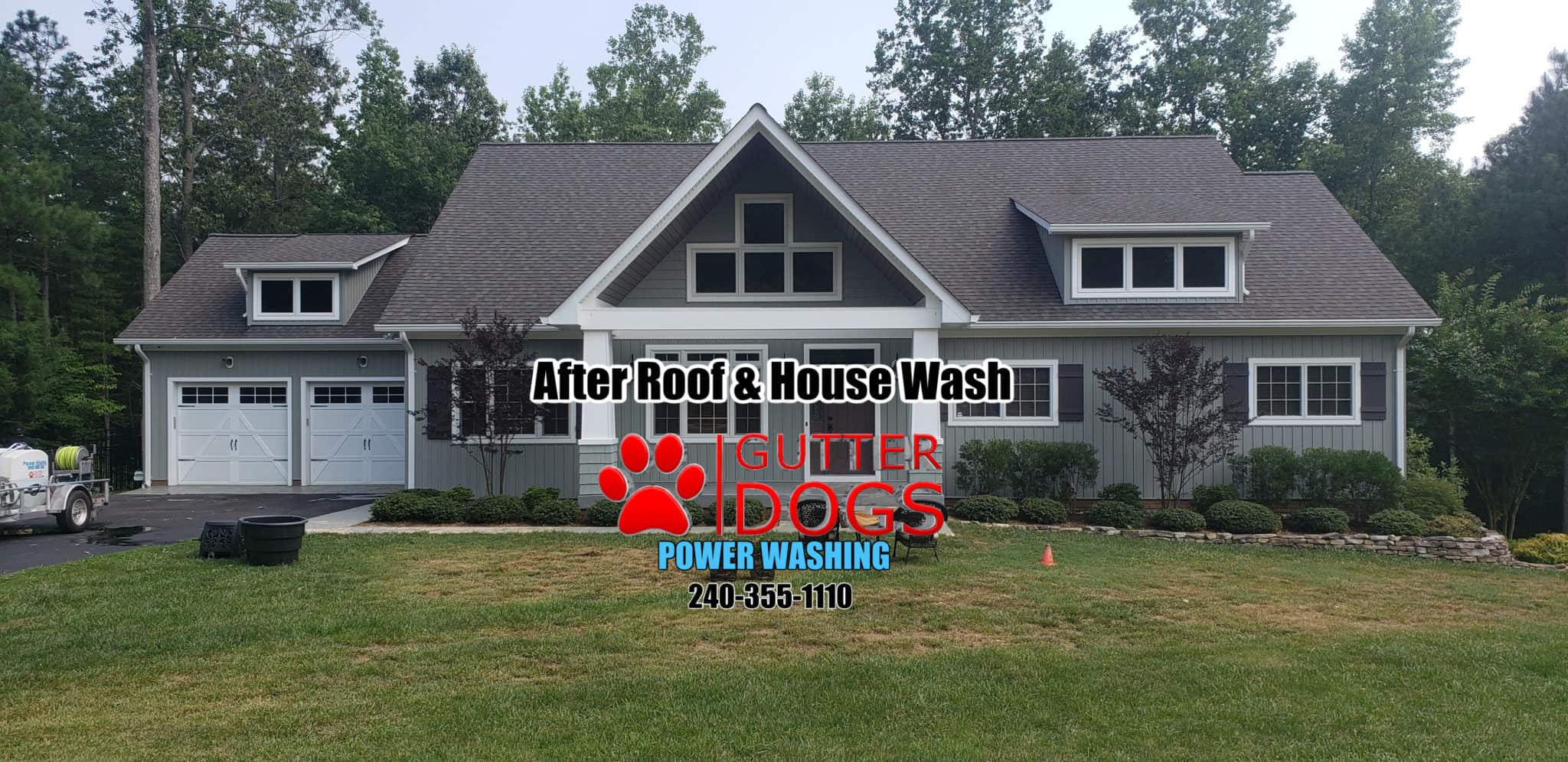 After roof cleaning southern Maryland
