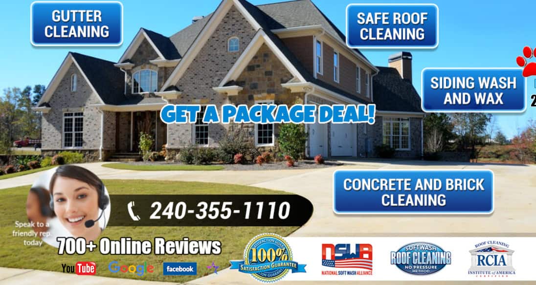 low pressure power washing