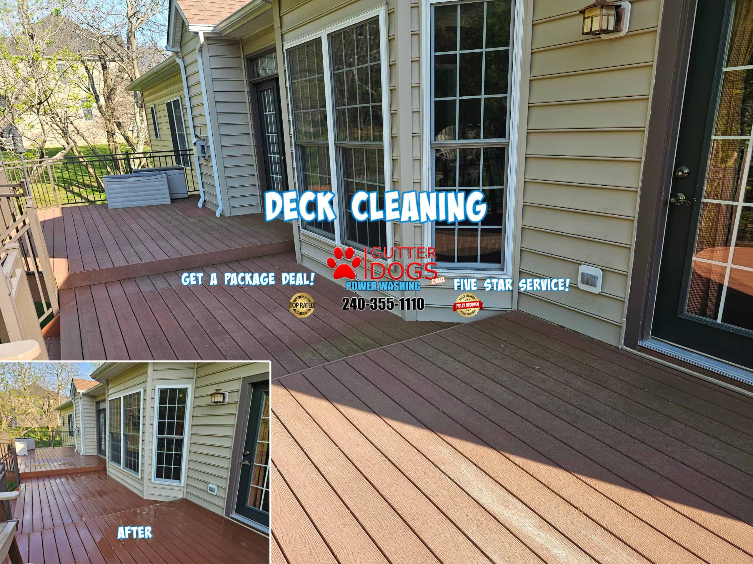 deck cleaning Waldorf Md