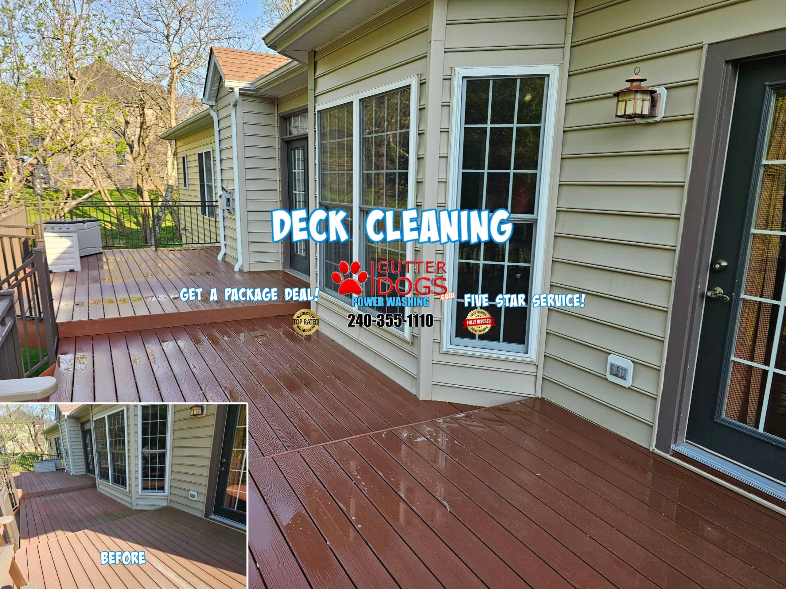 deck cleaning Waldorf Md