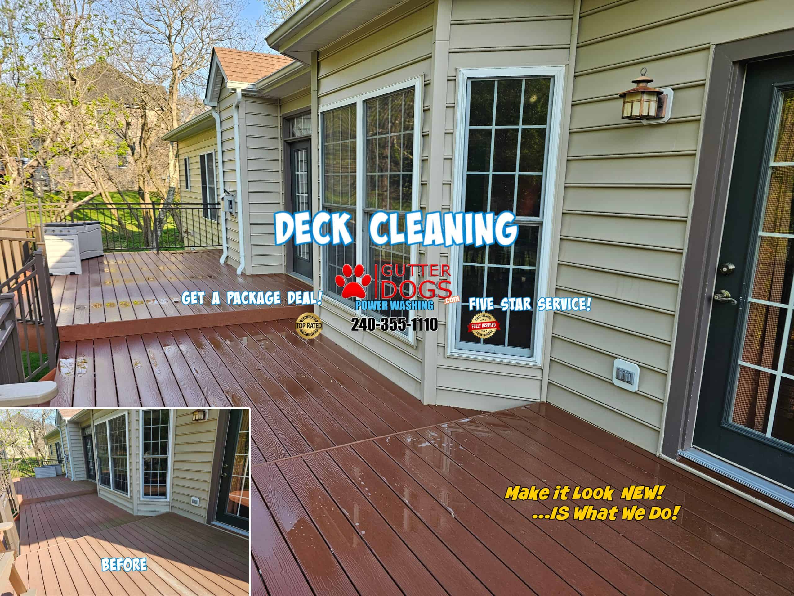 deck cleaning Waldorf Md
