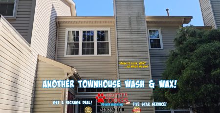 townhouse power washing Bowie Md