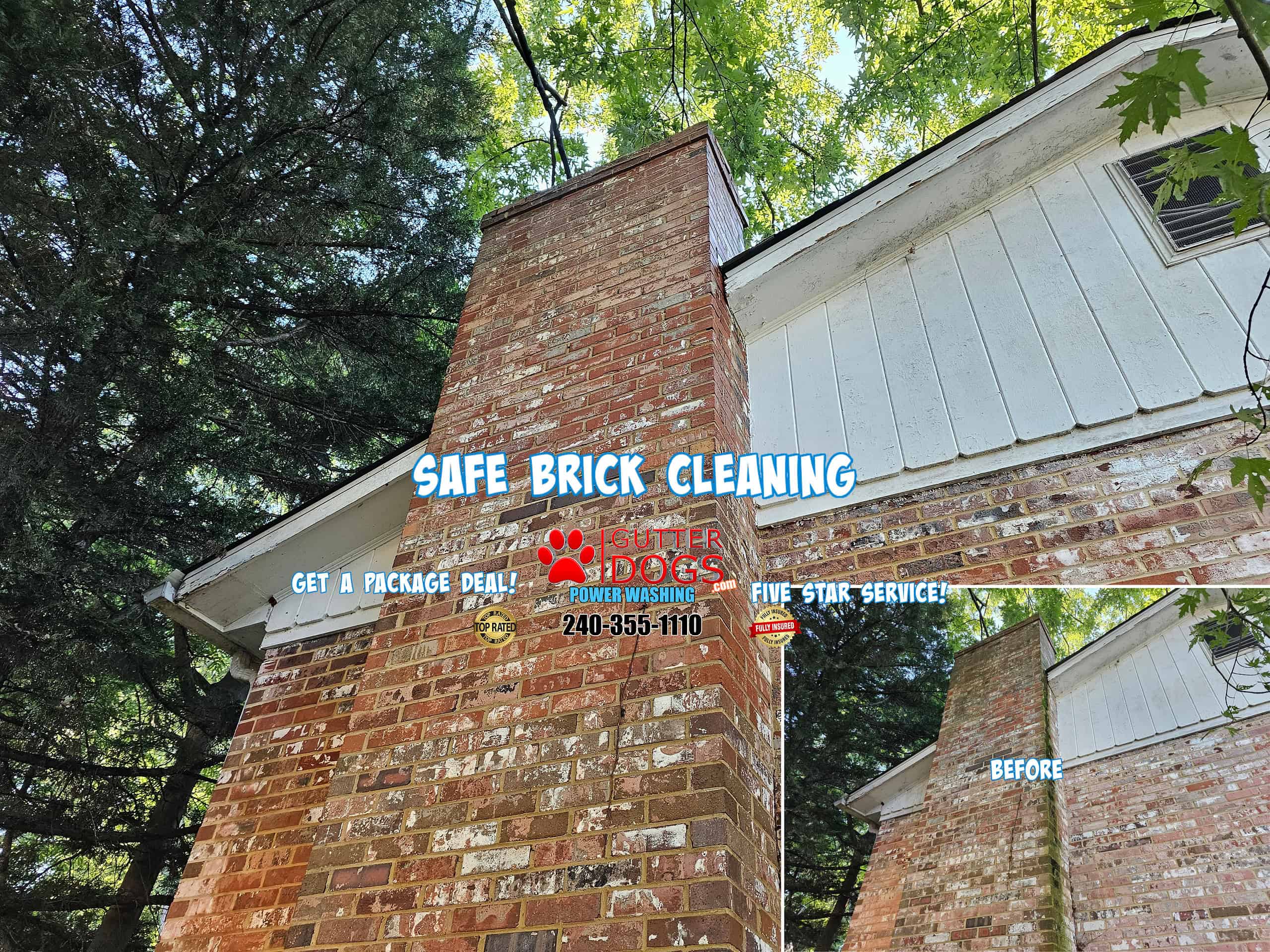 brick cleaning Clinton Md