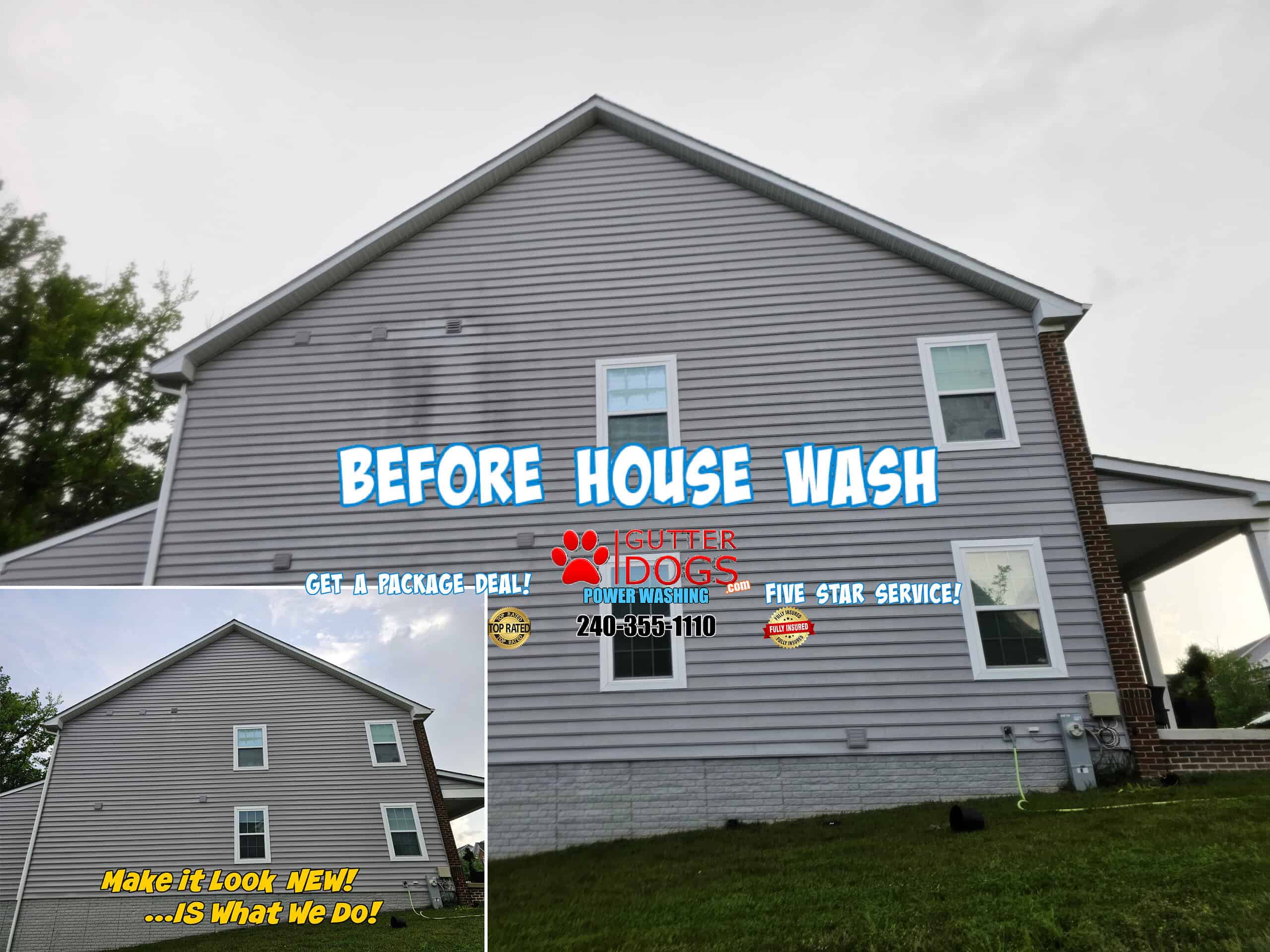 house washing Bowie Md