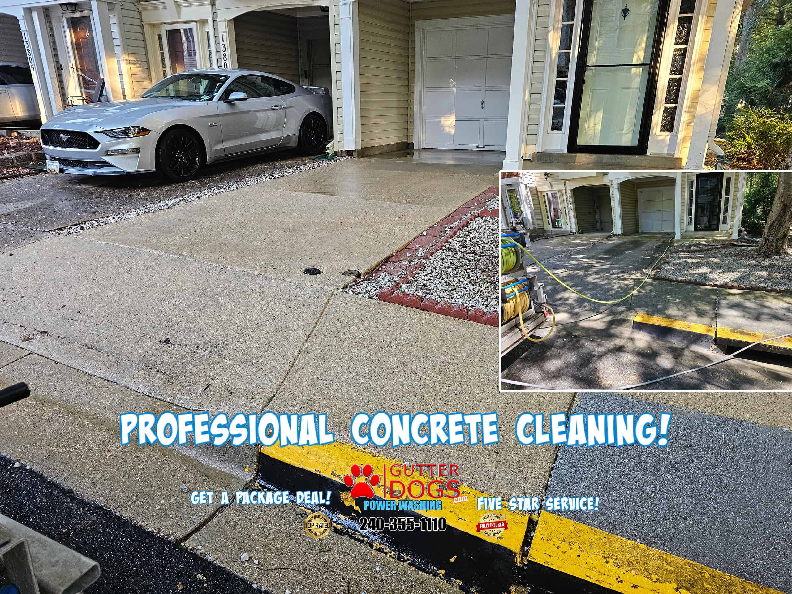 professional concrete cleaning Upper Marlboro