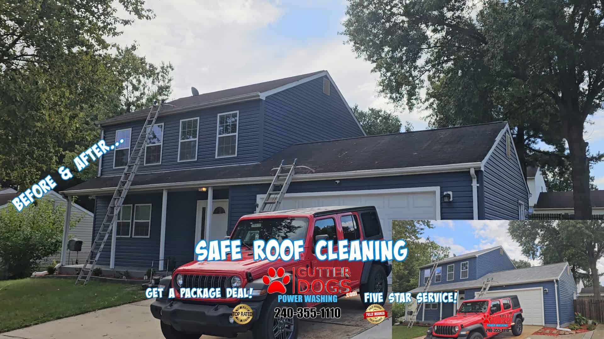 roof cleaning service PG County MD