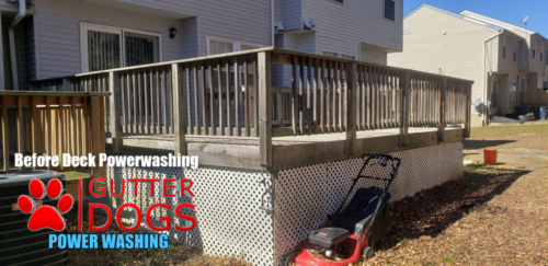 Deck Power washing Maryland