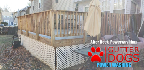 Deck Power washing Maryland