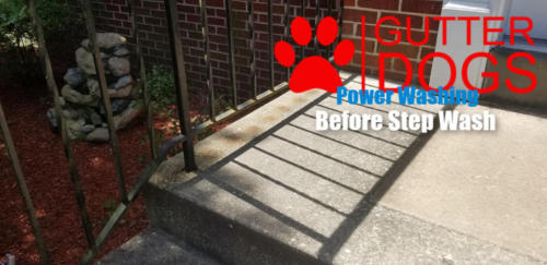 Concrete steps power washing Upper Marlboro Maryland