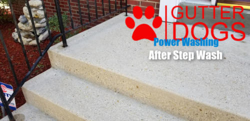Concrete steps power washing Upper Marlboro Maryland