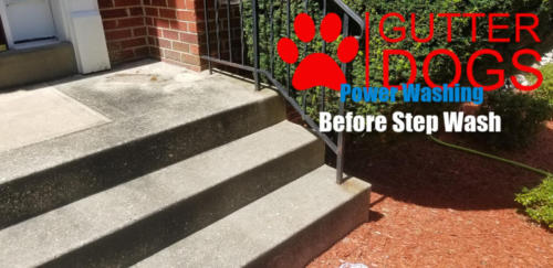Concrete steps power washing Upper Marlboro Maryland