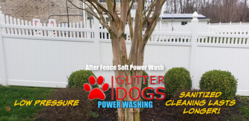 fence power washing maryland