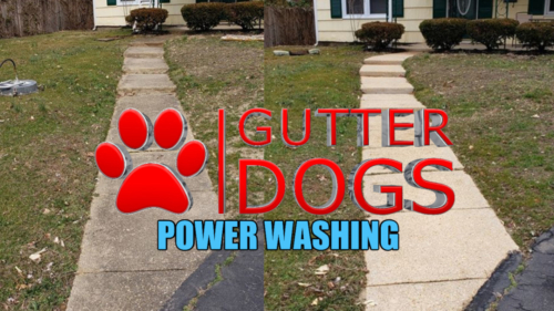 sidewalk power washing service in Bowie Maryland