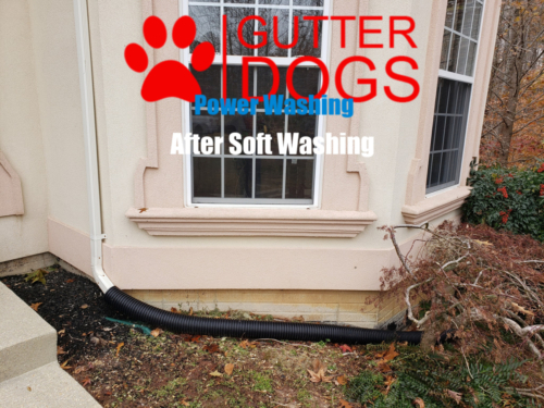 stucco house soft washing service in Maryland
