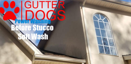 stucco house soft washing service in Maryland