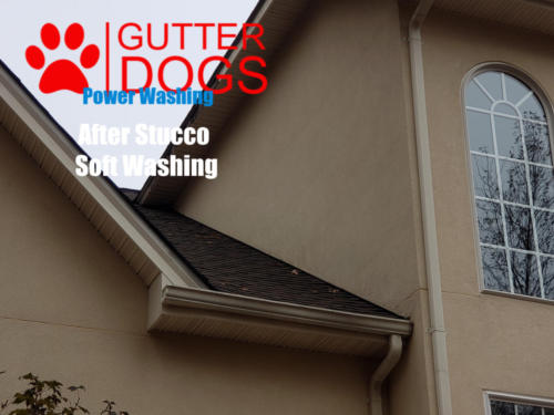 stucco house soft washing service in Maryland