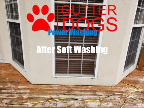 stucco house soft washing service in Maryland