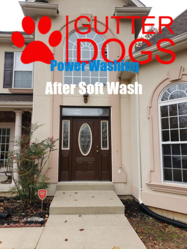 stucco house soft washing service in Maryland