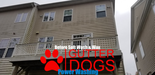 townhouse soft power washing maryland